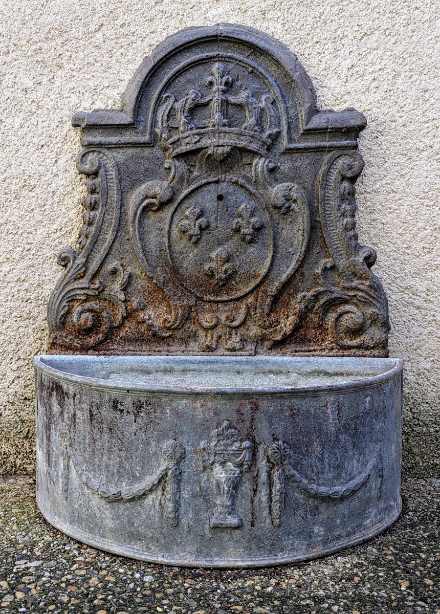 Fontaine de Jardin en fonte-photo-1