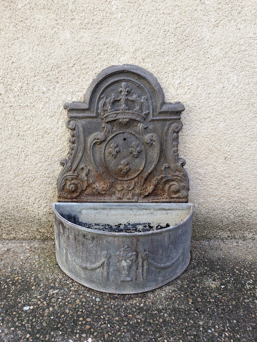 Fontaine de Jardin en fonte-photo-4