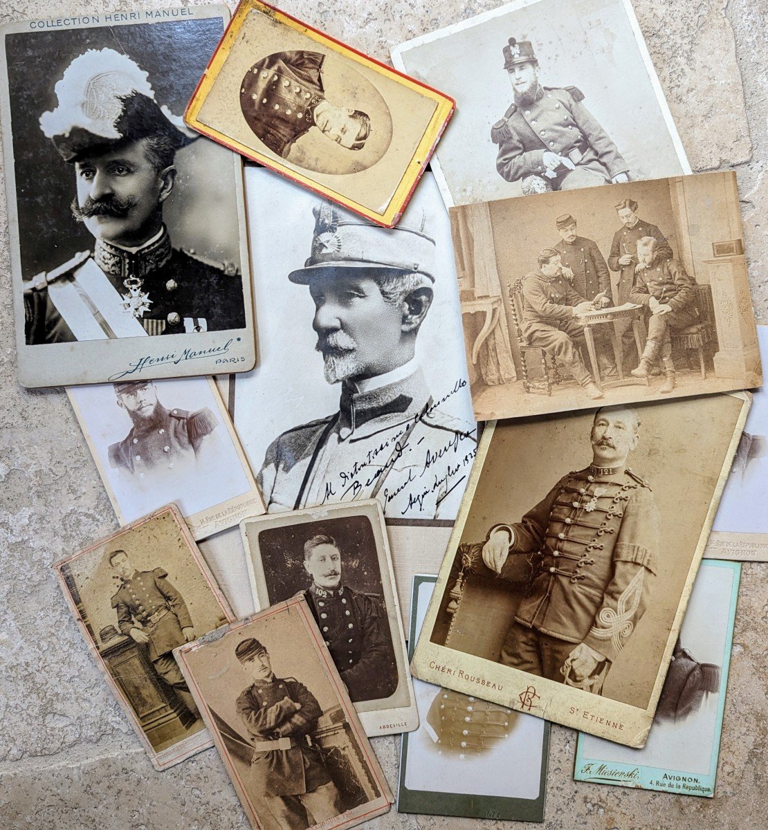 Portraits de Militaires dont Maréchal Alexandru Avarescu