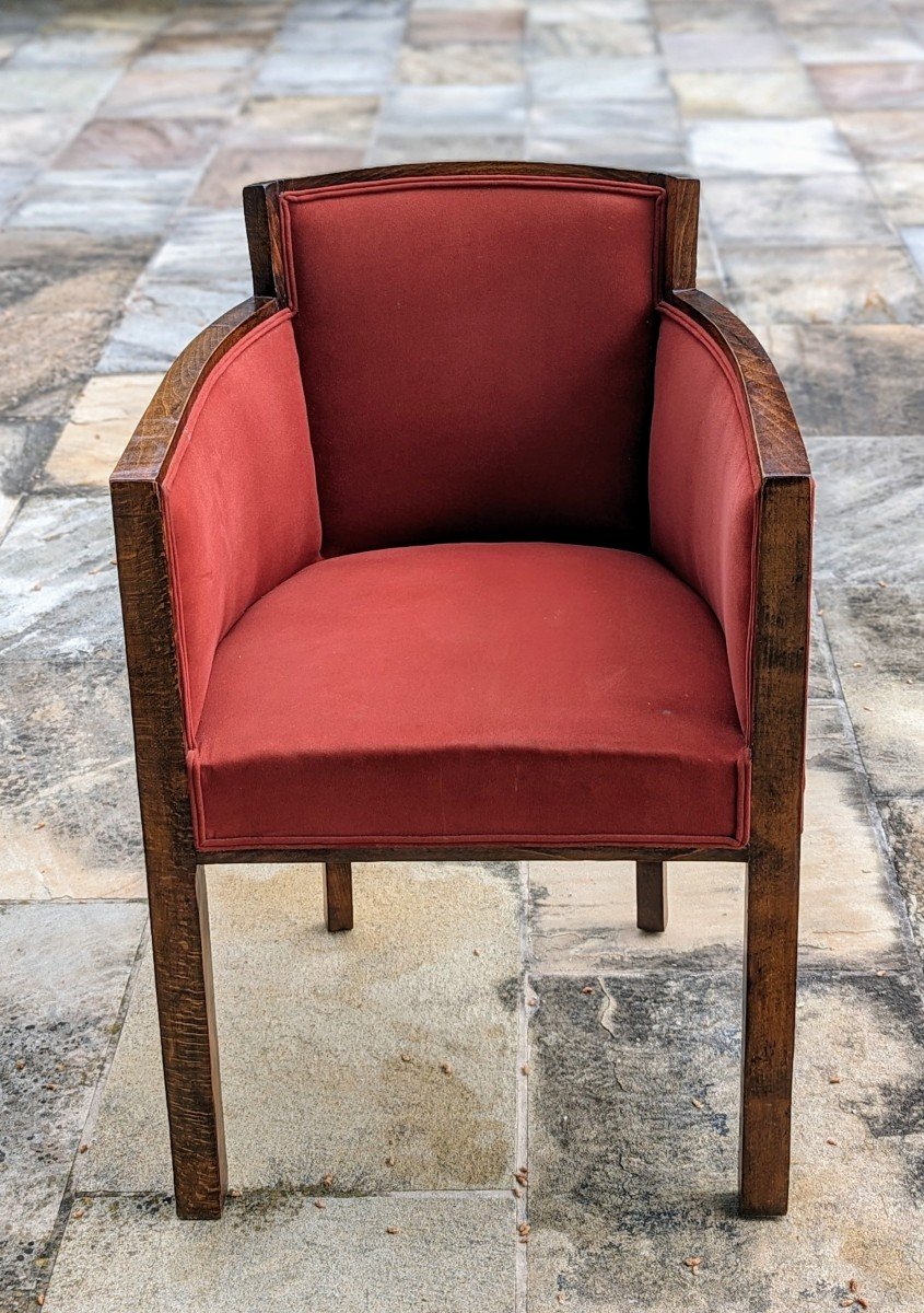 Fauteuil Art Déco.-photo-3