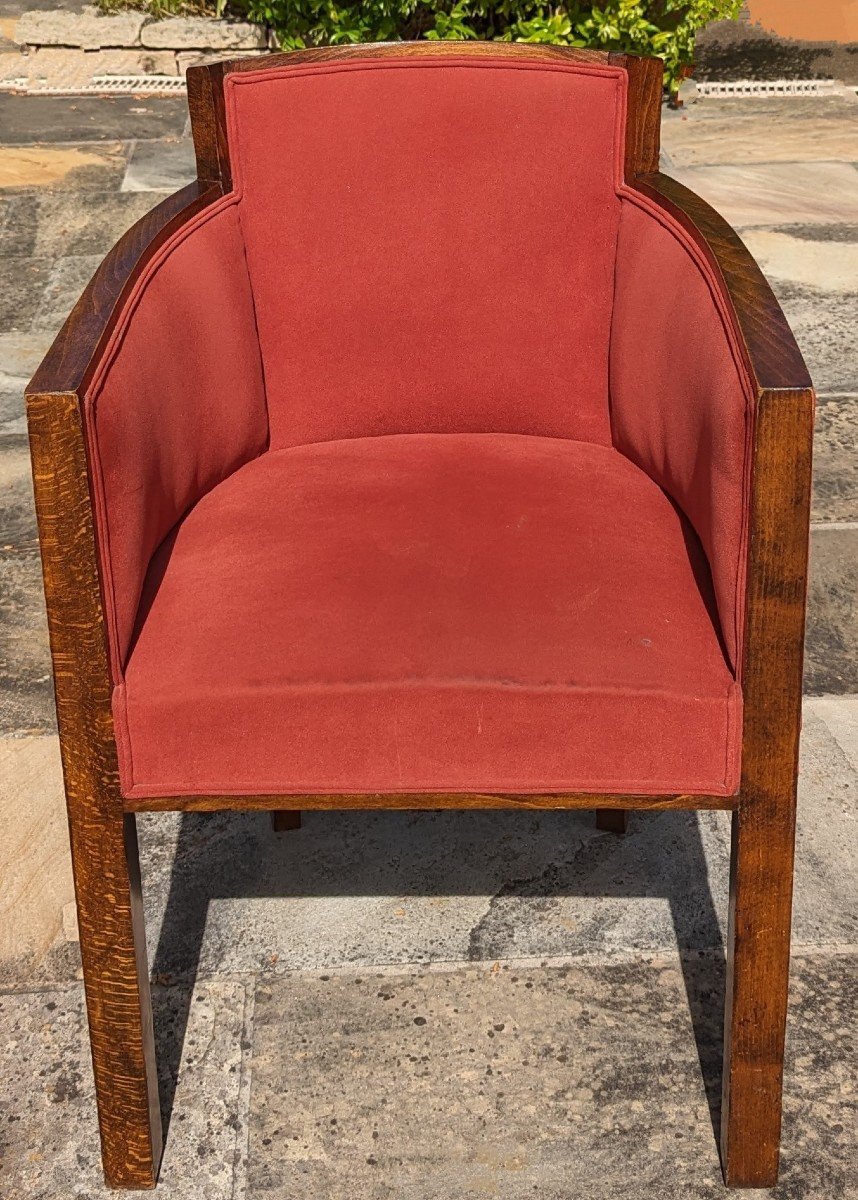 Fauteuil Art Déco.-photo-2