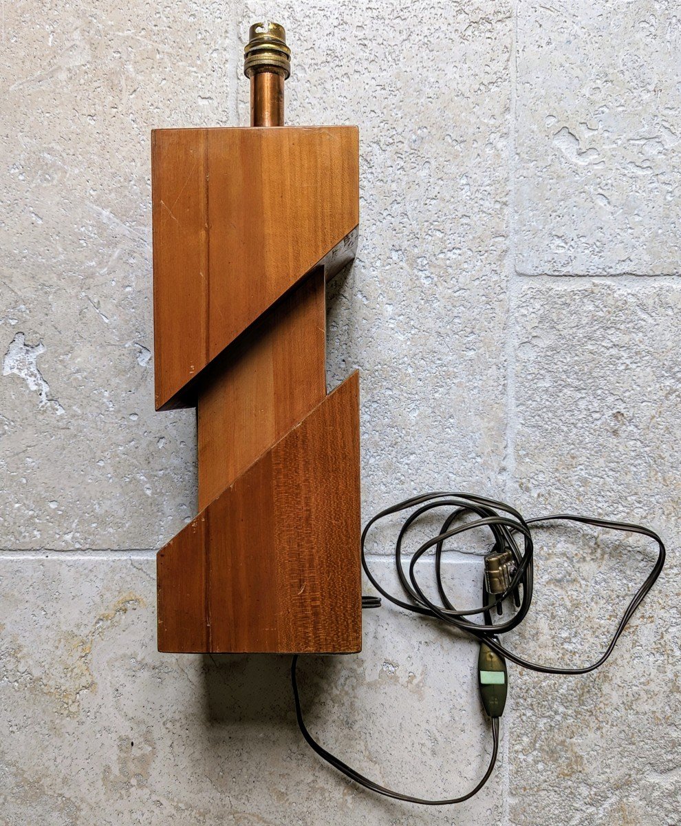 Lampe de bureau de forme géométrique Années 50-photo-6
