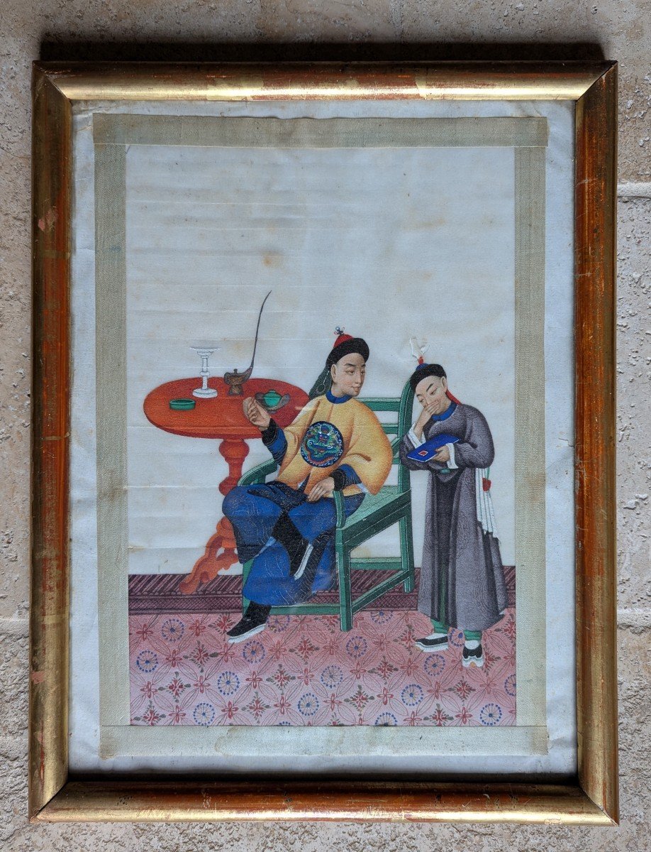 Chinese Painting Late 19th Century -photo-2
