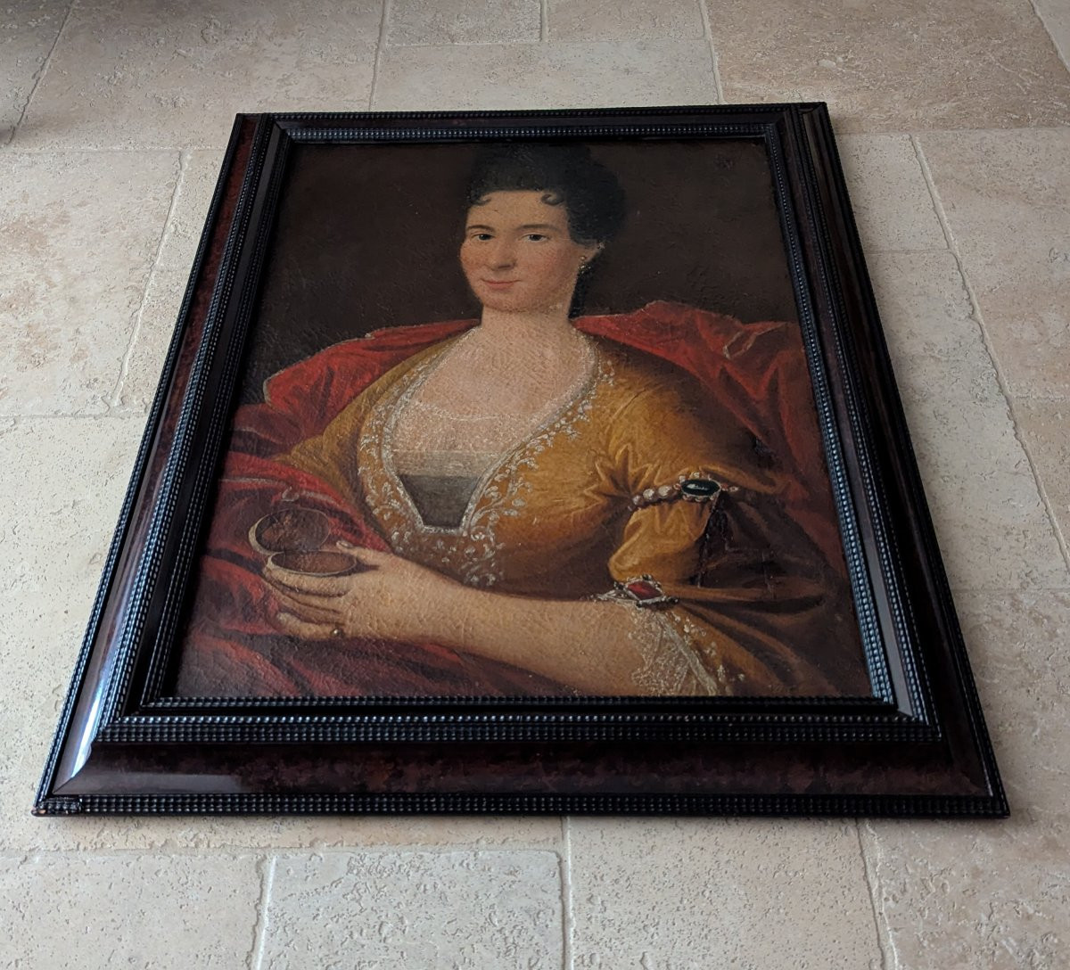 Portrait de femme XVIIIème siècle -photo-2