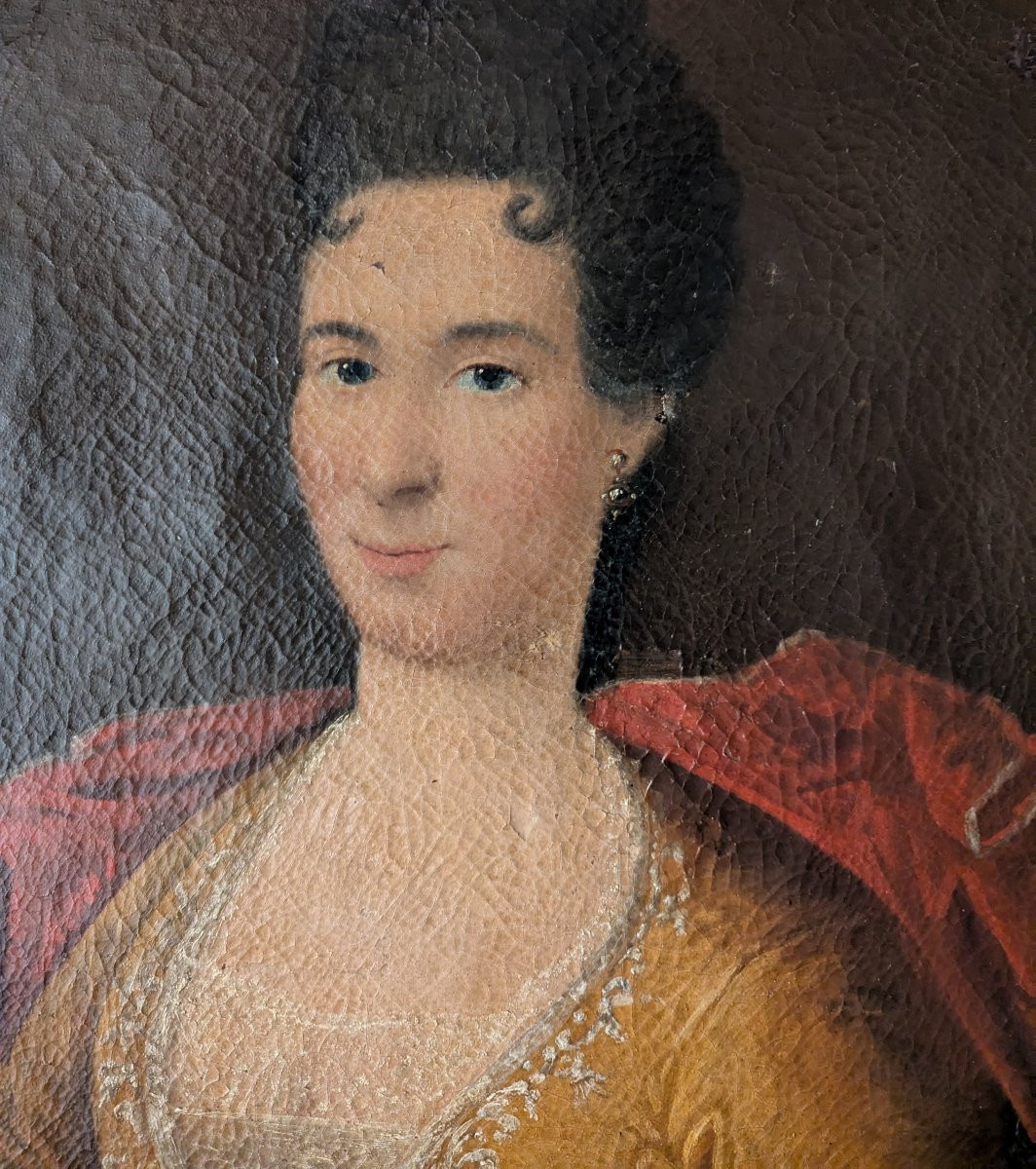 Portrait de femme XVIIIème siècle -photo-4