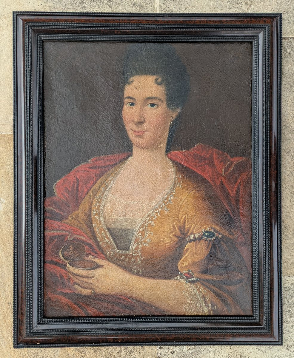 Portrait de femme XVIIIème siècle -photo-8