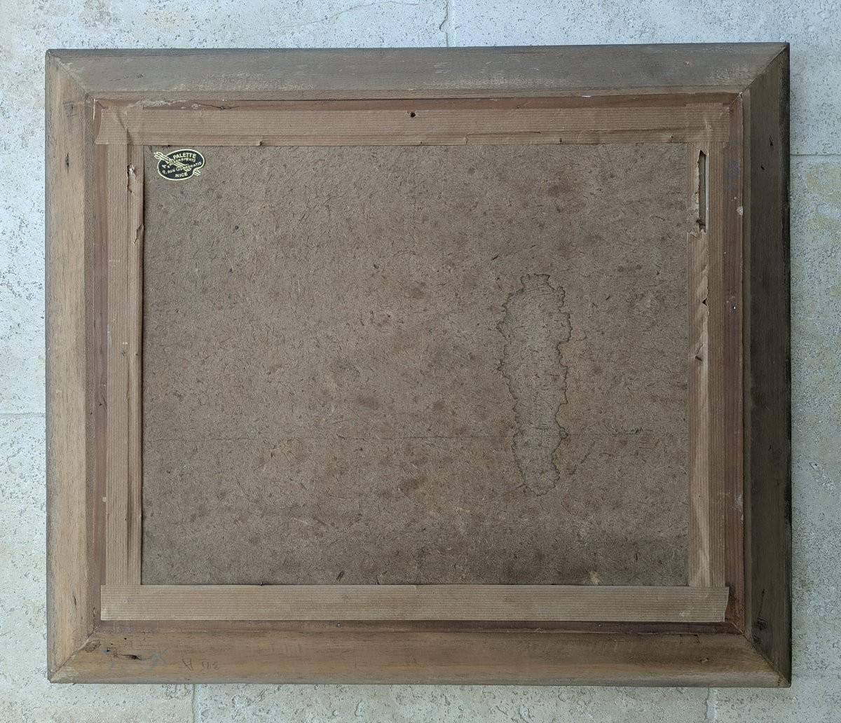 La Fontaine des Tritons - Nice - Peinture encadrée -photo-5