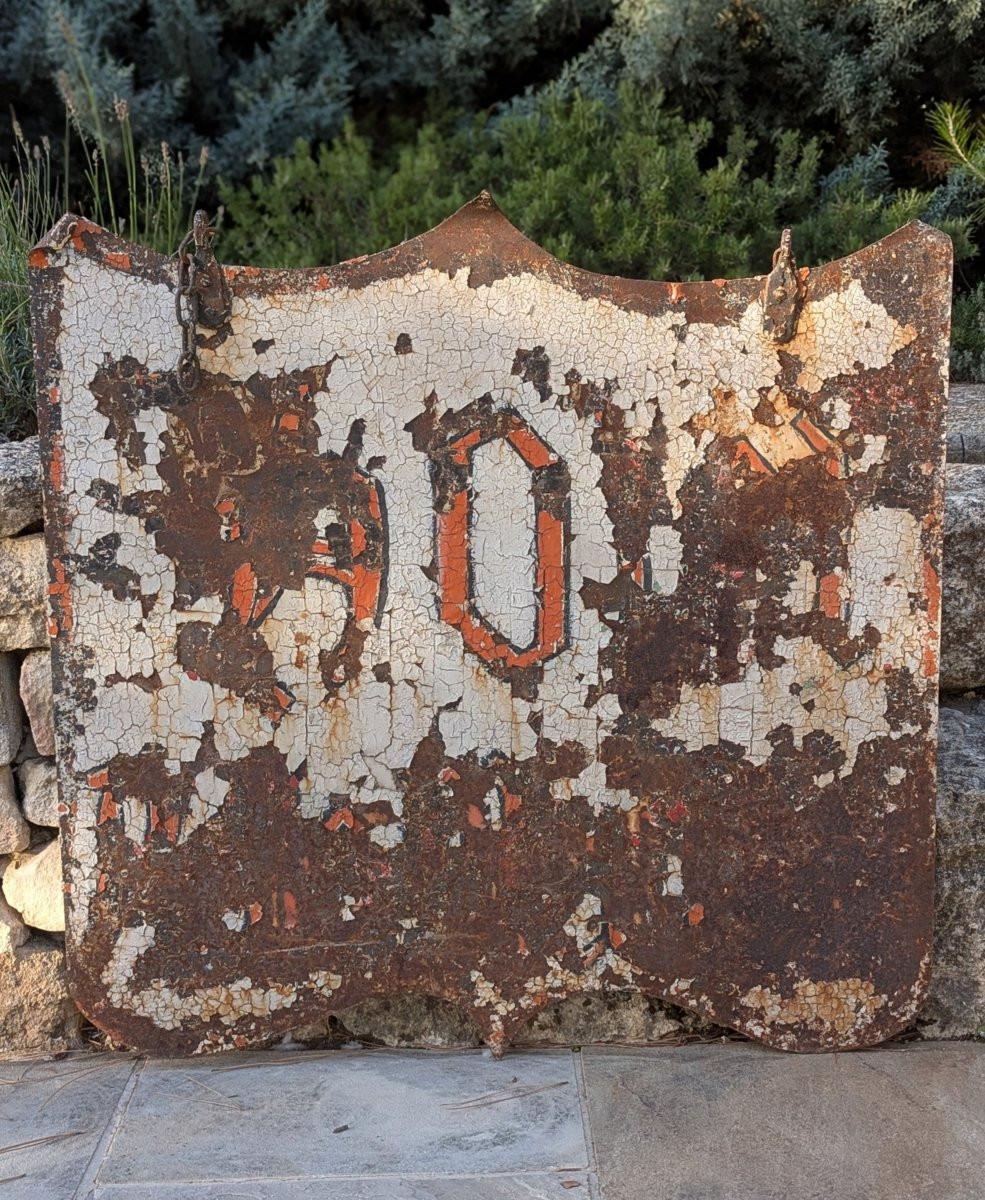 Large Double-sided Sign, Late 19th Century: Hotel-photo-3