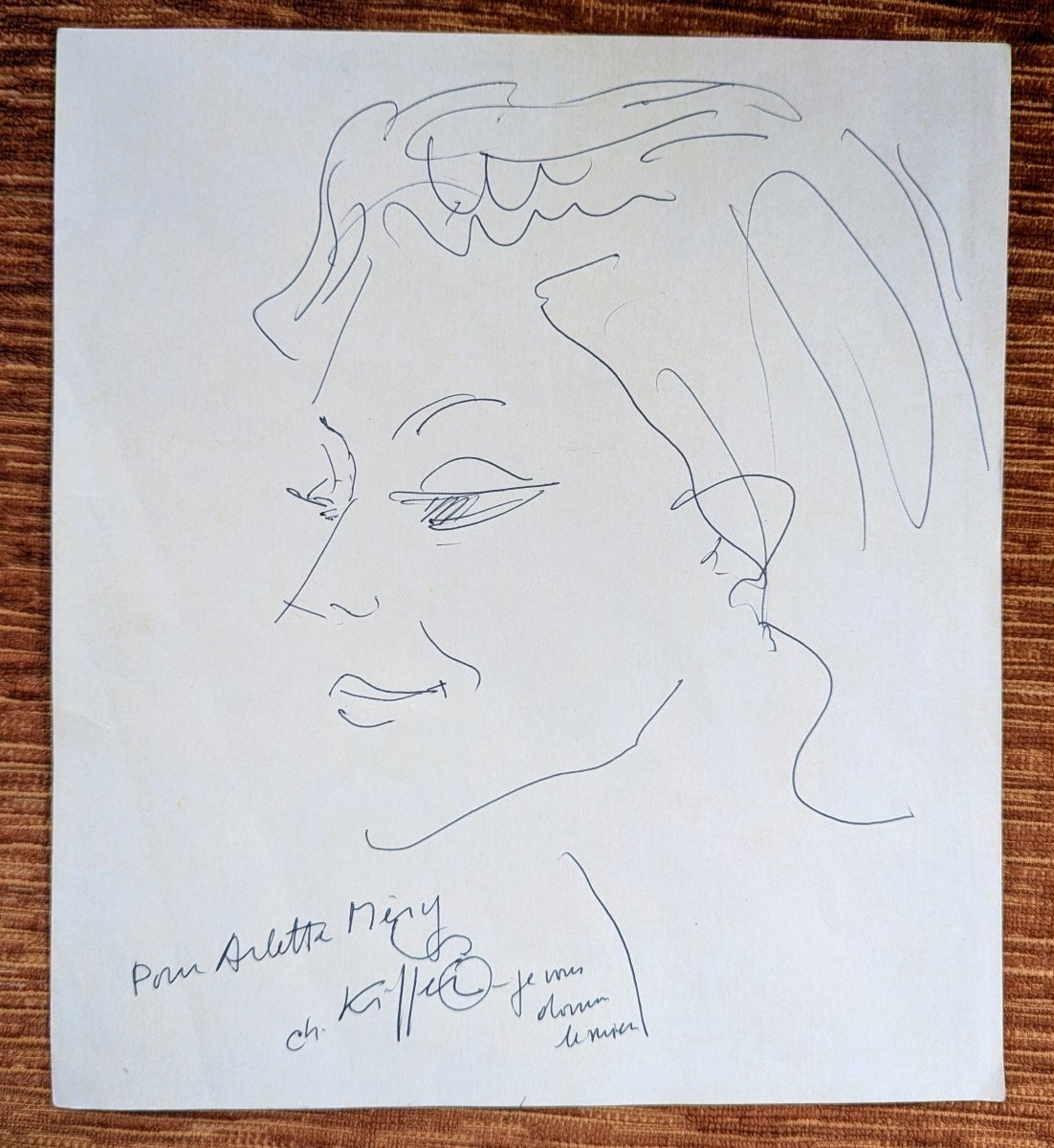 Portrait Of Arlette Merry By Charles Kiffer-photo-4