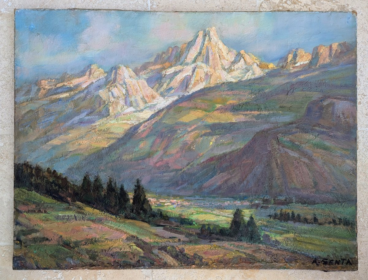 Dôme Du Mont Goûter - Mont-blanc Massif By Albert Genta-photo-2