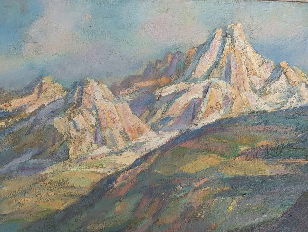 Dôme Du Mont Goûter - Mont-blanc Massif By Albert Genta-photo-3