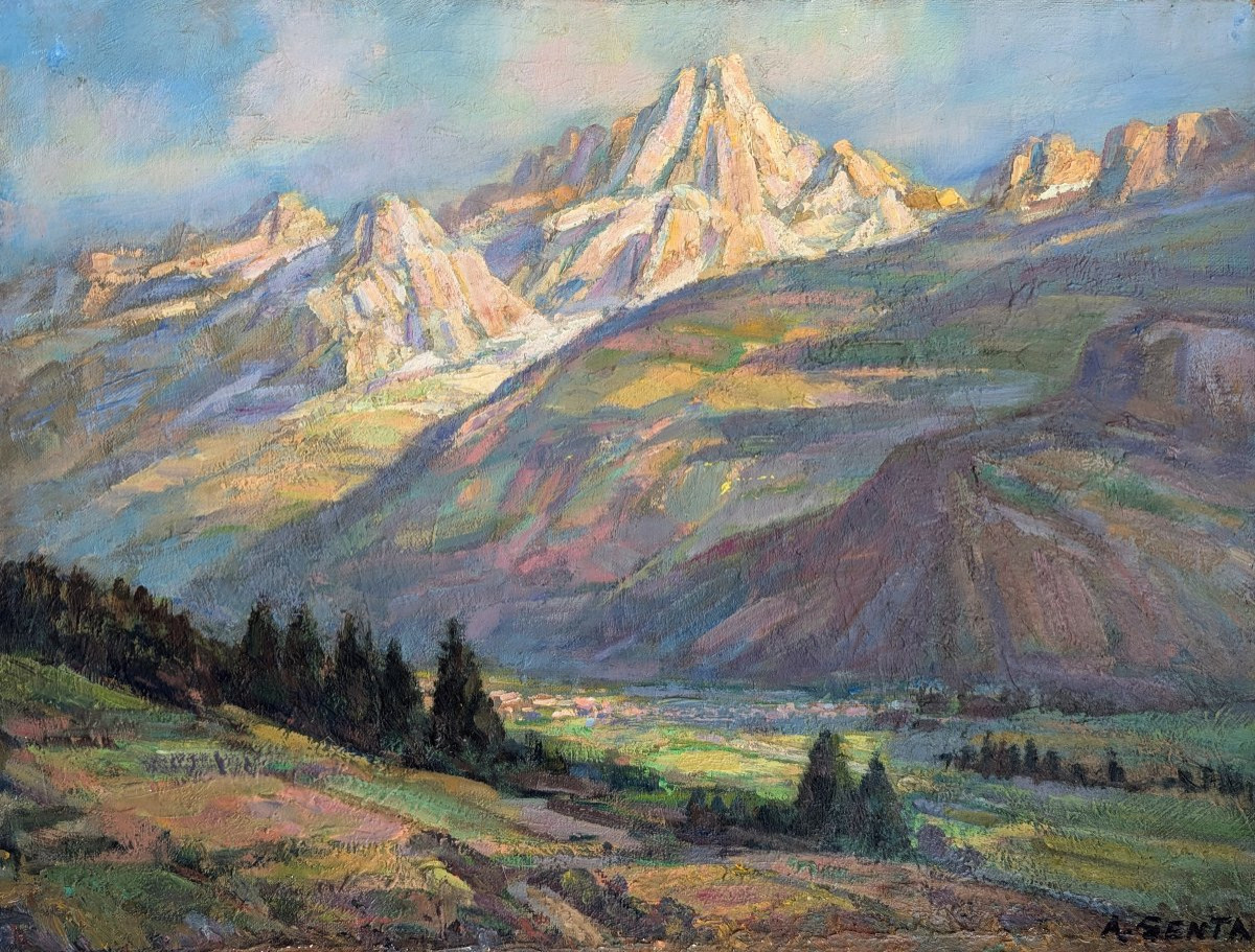 Dôme Du Mont Goûter - Mont-blanc Massif By Albert Genta-photo-4