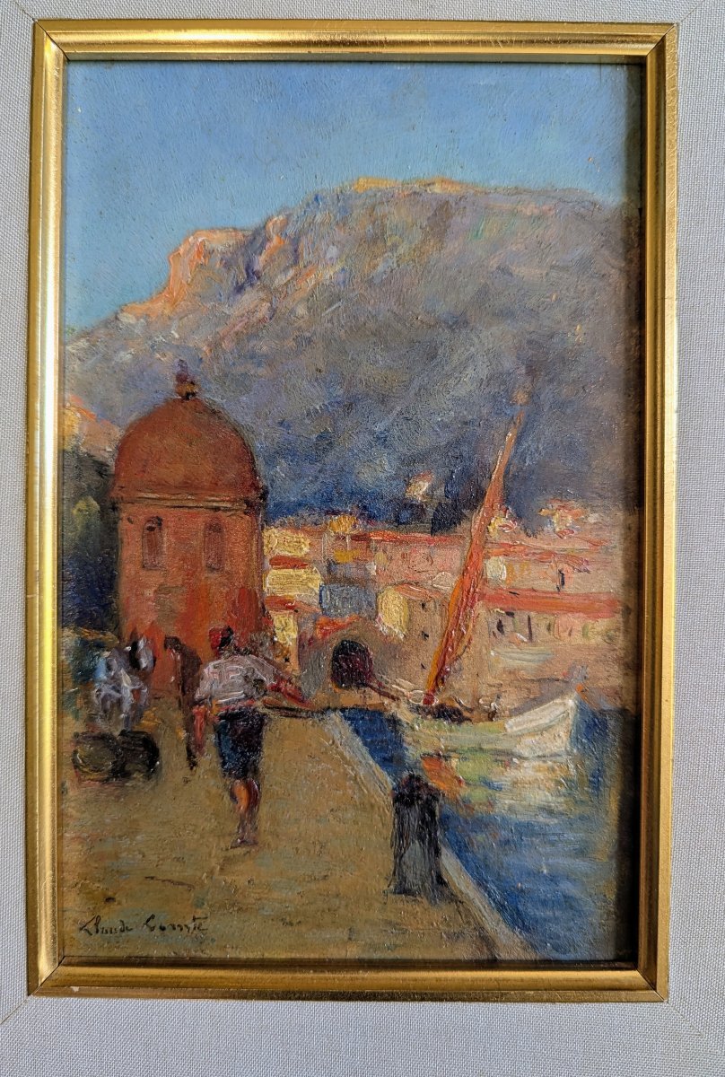 Monte Carlo, Monaco: Quai Antoine I, Ca. 1900, By Claude Comte -photo-4