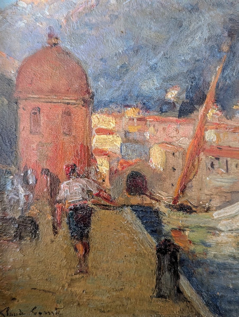 Monte Carlo, Monaco: Quai Antoine I, Ca. 1900, By Claude Comte -photo-4