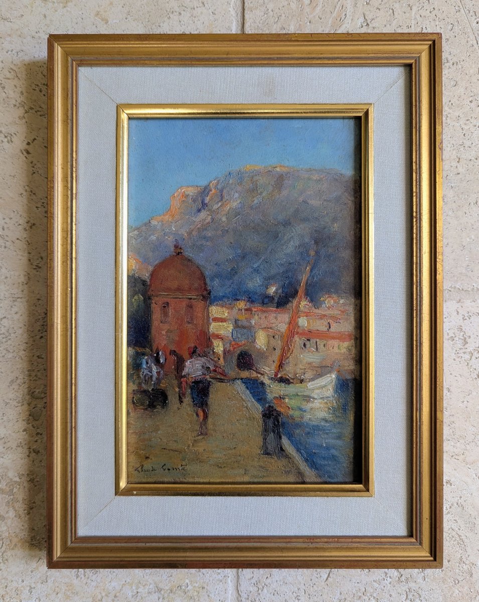 Monte Carlo, Monaco: Quai Antoine I, Ca. 1900, By Claude Comte -photo-5
