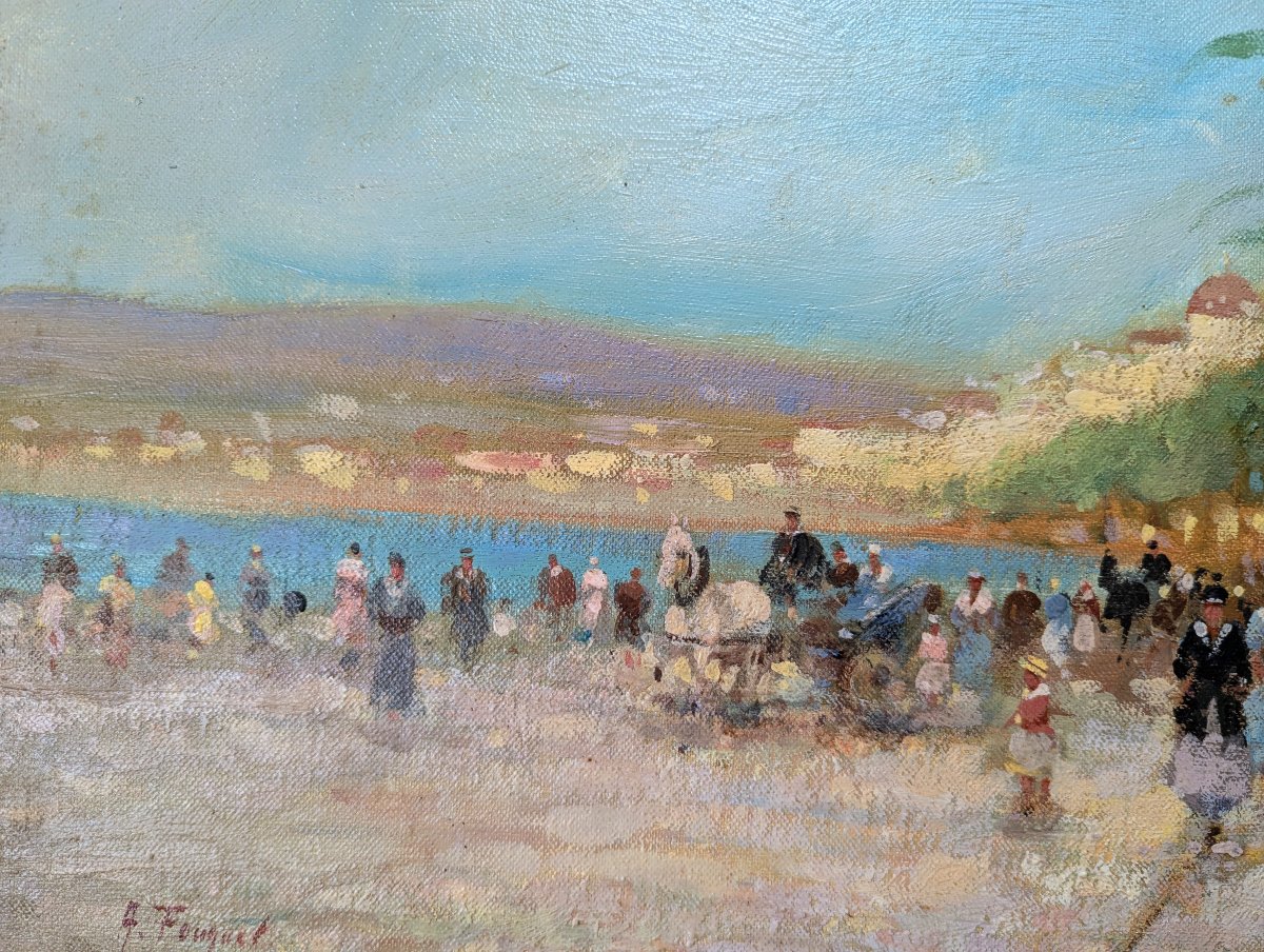 Nice - The Promenade Des Anglais By Armand Fouquet -photo-2