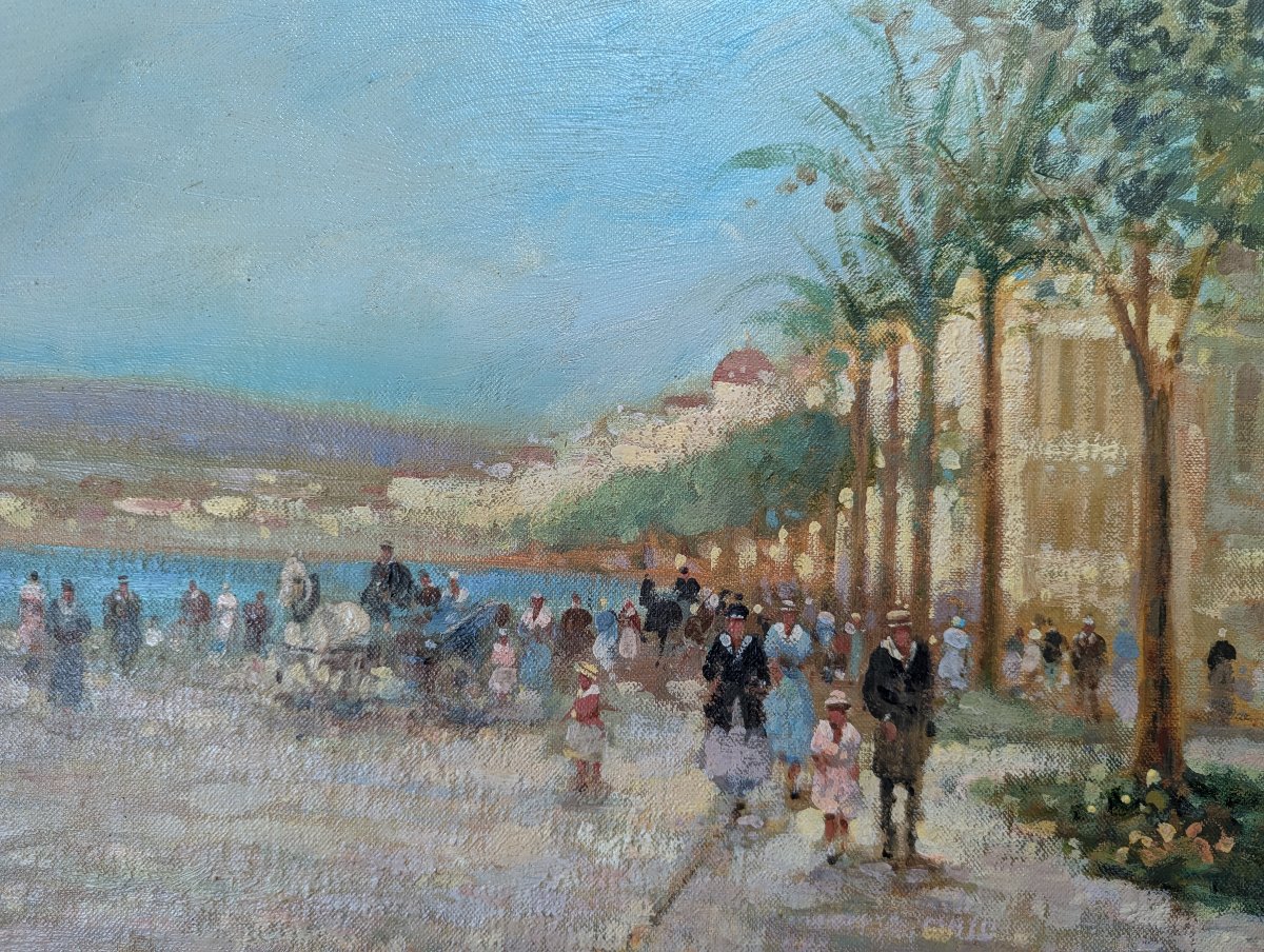 Nice - The Promenade Des Anglais By Armand Fouquet -photo-4