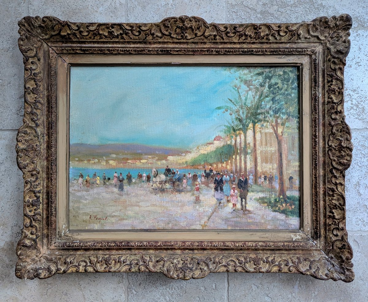 Nice - The Promenade Des Anglais By Armand Fouquet -photo-1