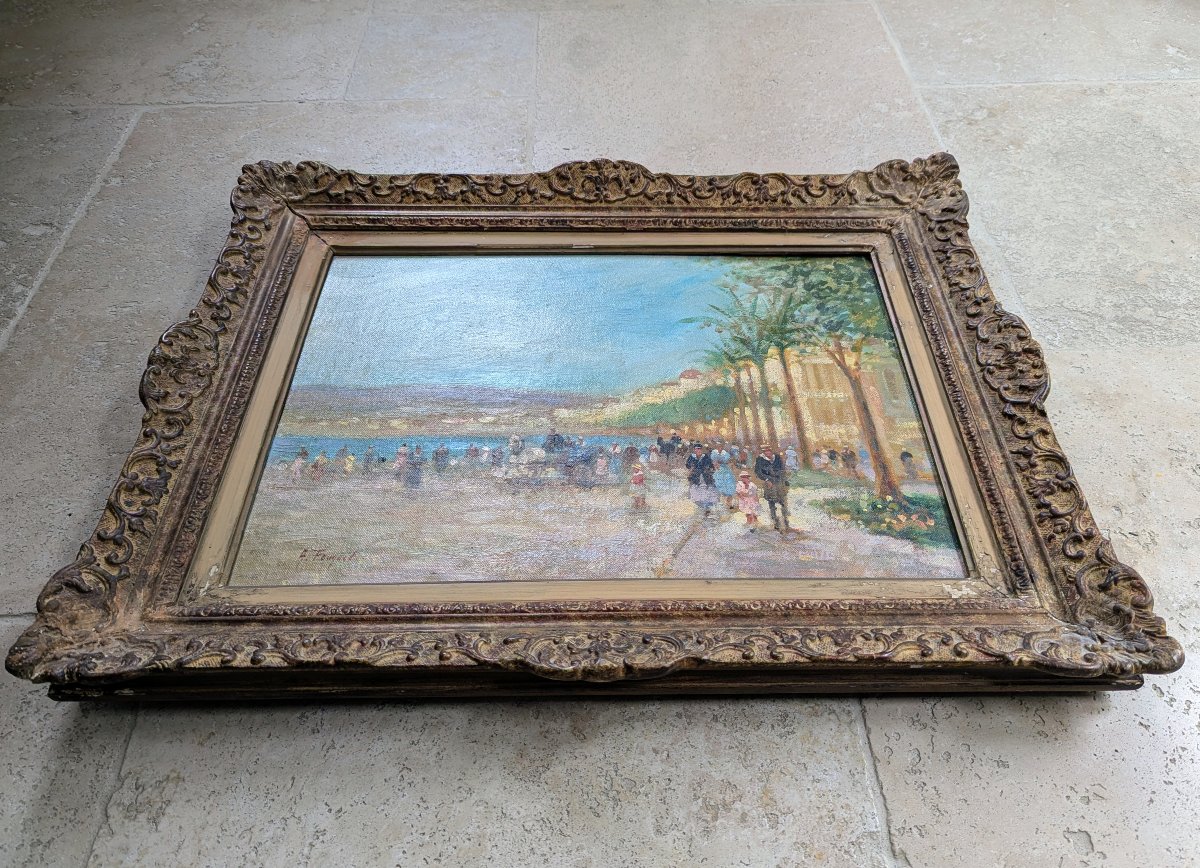 Nice - The Promenade Des Anglais By Armand Fouquet -photo-3