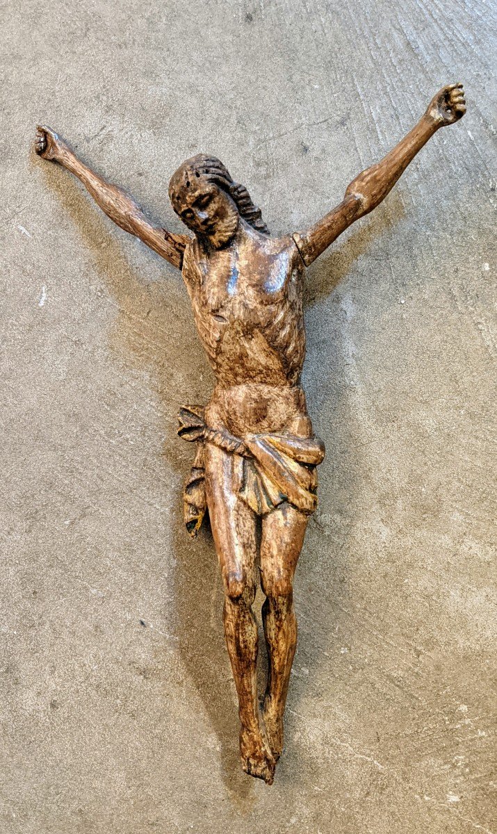 Christ en bois sculpté-photo-4