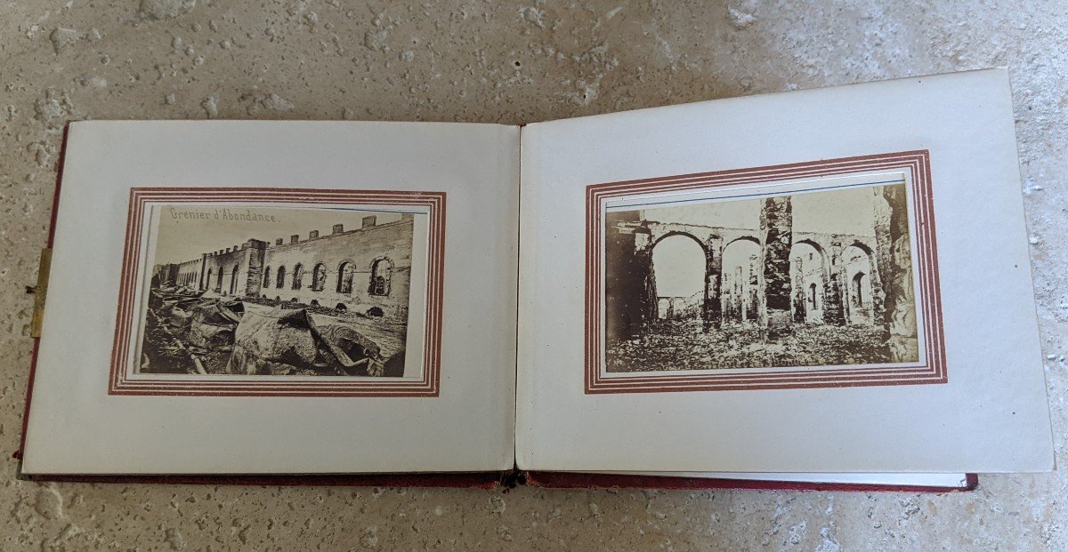 Collection Of Photographs. Ruins Of Paris 1871.-photo-6