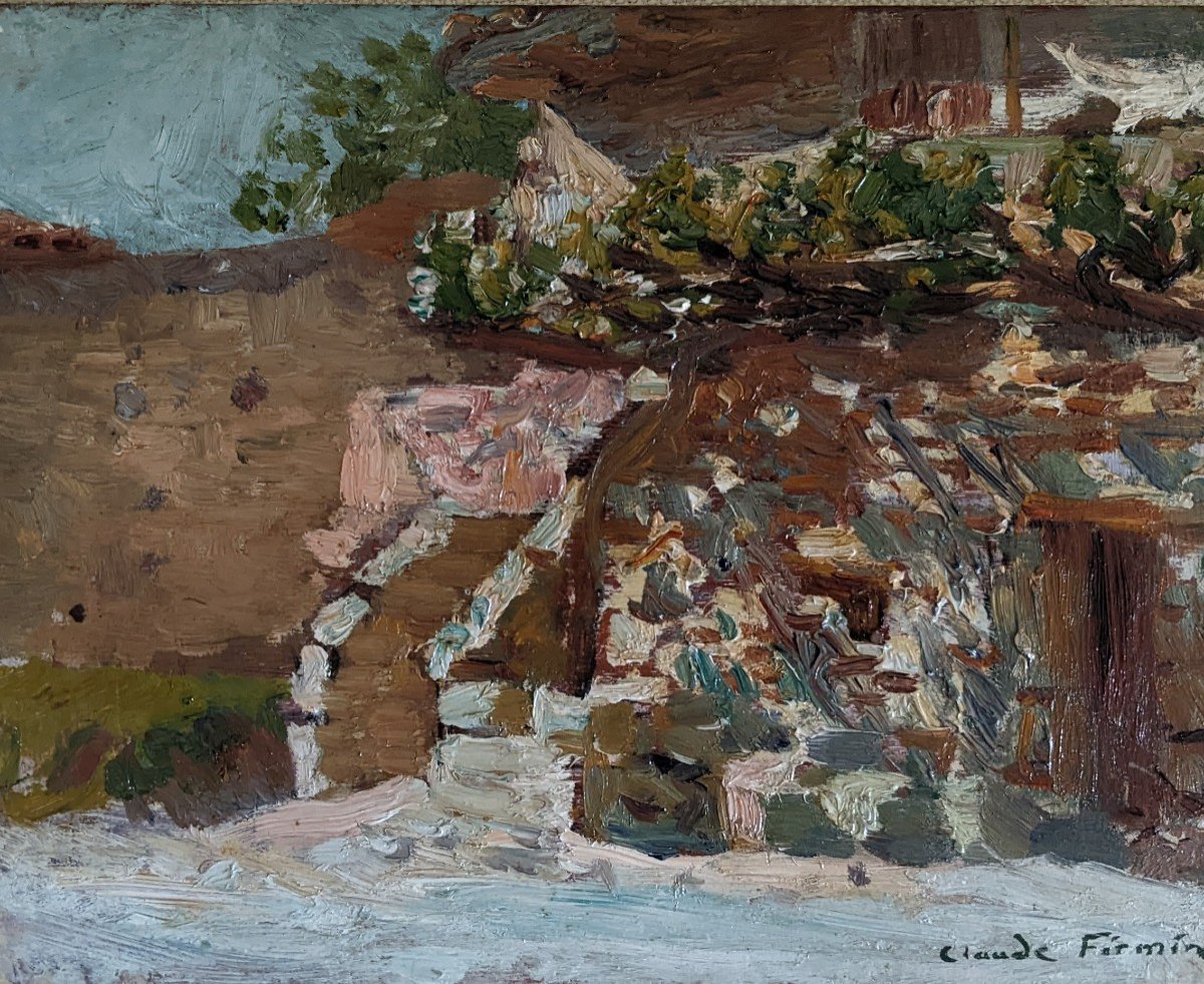 Façade ensoleillée. Claude Firmin 