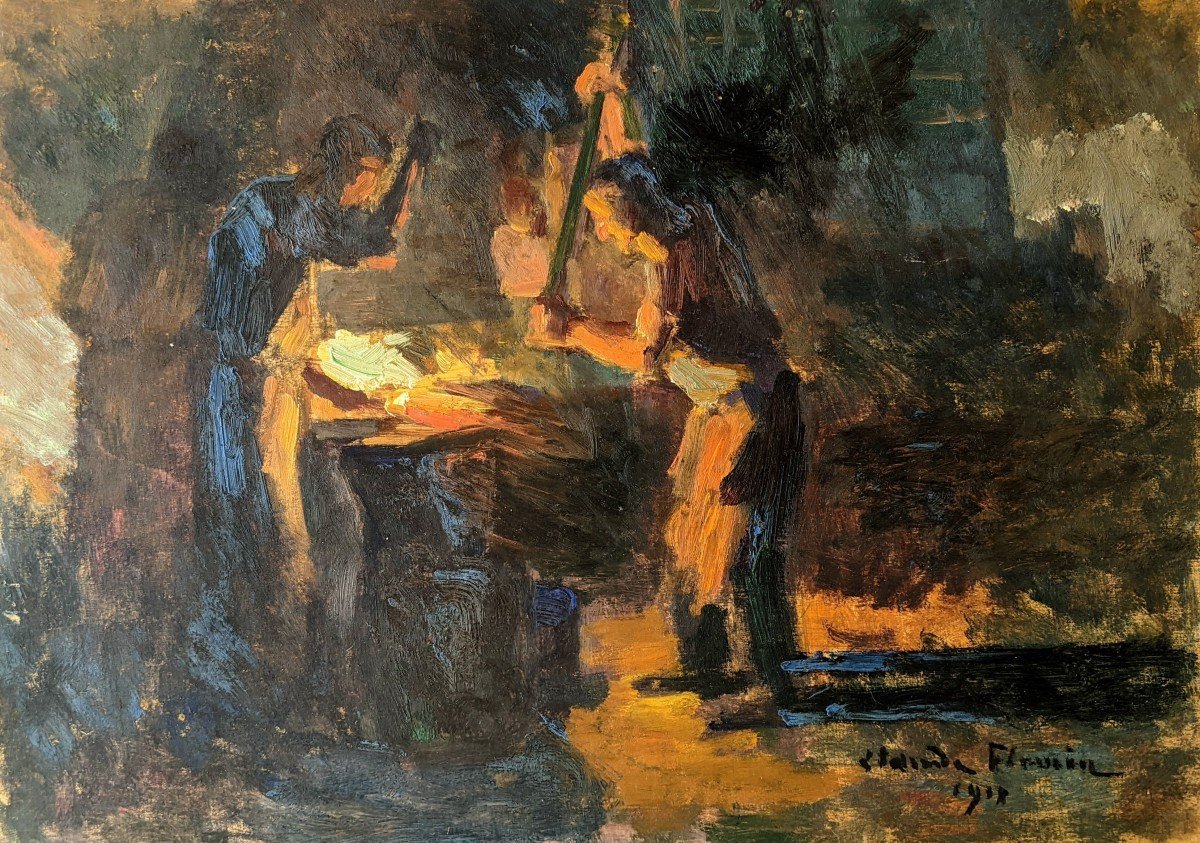 Les  Forgerons. Claude Firmin 1918-photo-1