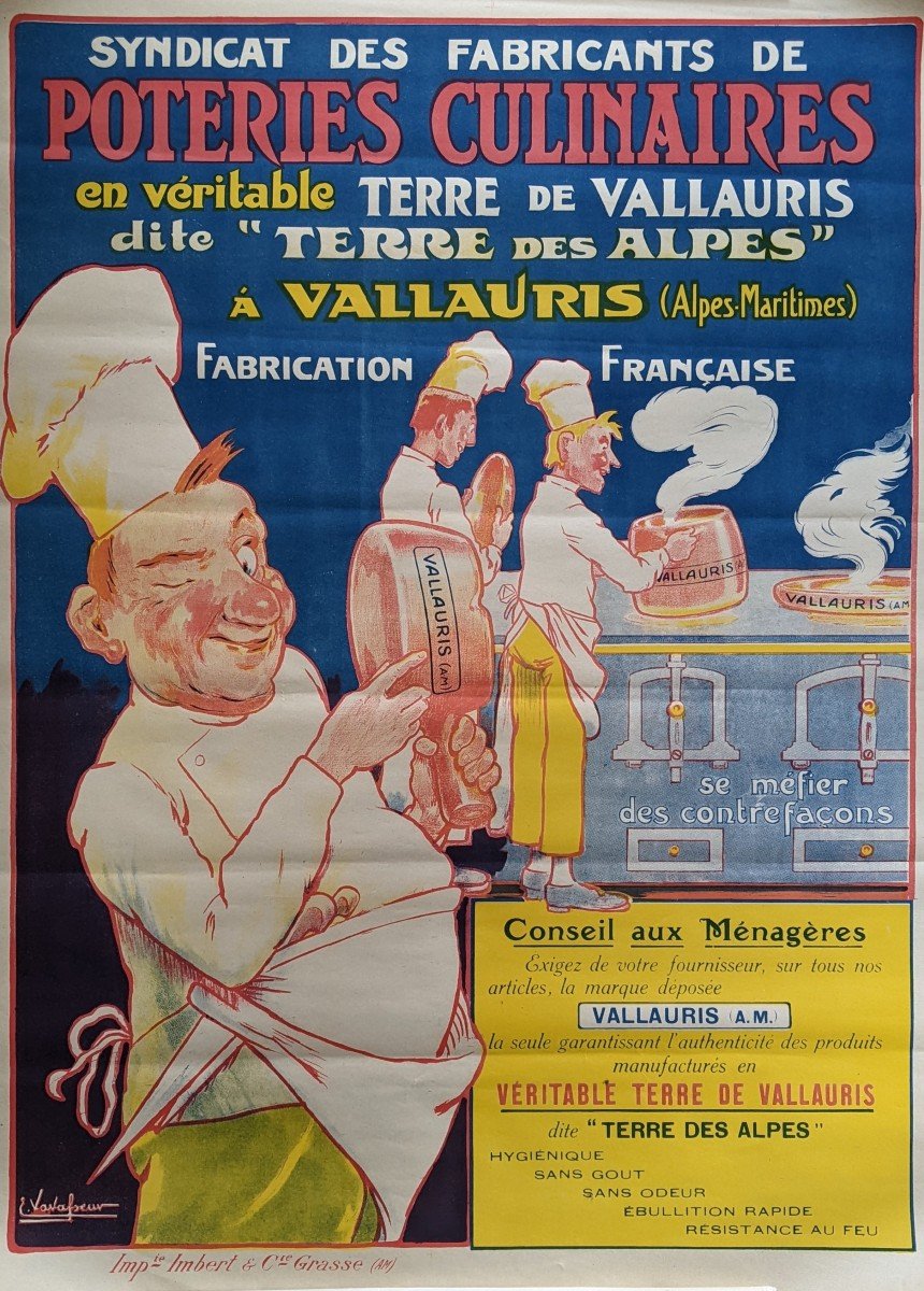 Vallauris Culinary Pottery Poster-photo-3