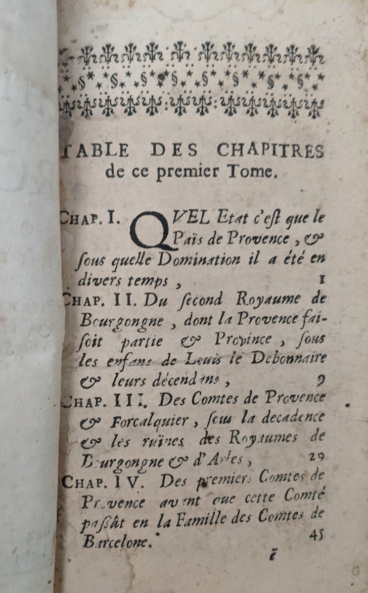 Abrégé de l'histoire de Provence. 2 volumes 1676-photo-2
