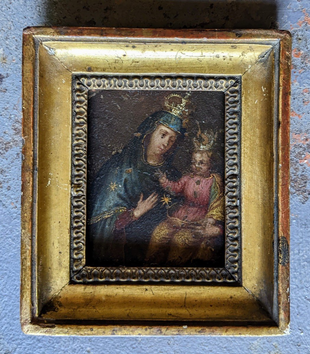 Miniature Vierge à l'Enfant-photo-3