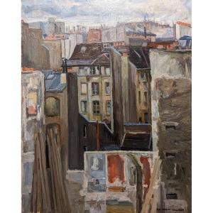 View Of Roofs By Garnier-salbreux