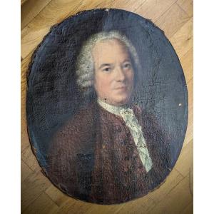 Portrait d'Homme . XVIIIème siècle 