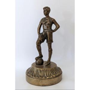 Bronze, Footballeur années 30.