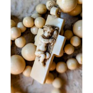 Rosary, Carved Cross Rosary