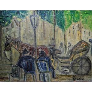 Carriage And Coachmen By Simak