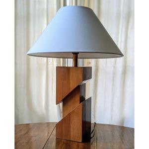 Geometric Desk Lamp From The 1950s