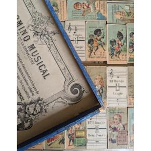 Domino-musical par A. de la Gravellière. XIXème siècle 