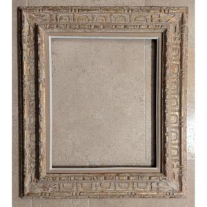 Carved Wooden Frame, Patinated 