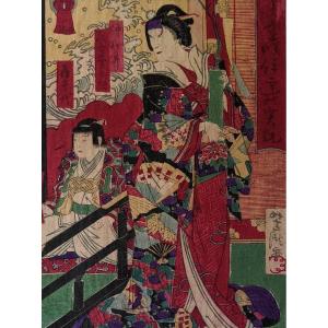 Utagawa Yoshitaki Print