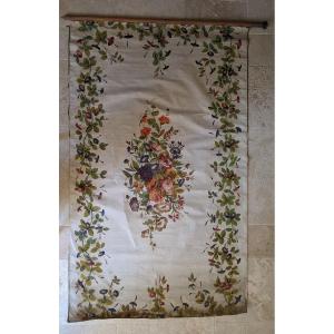 Screen, Decorative Painted Canvas.
