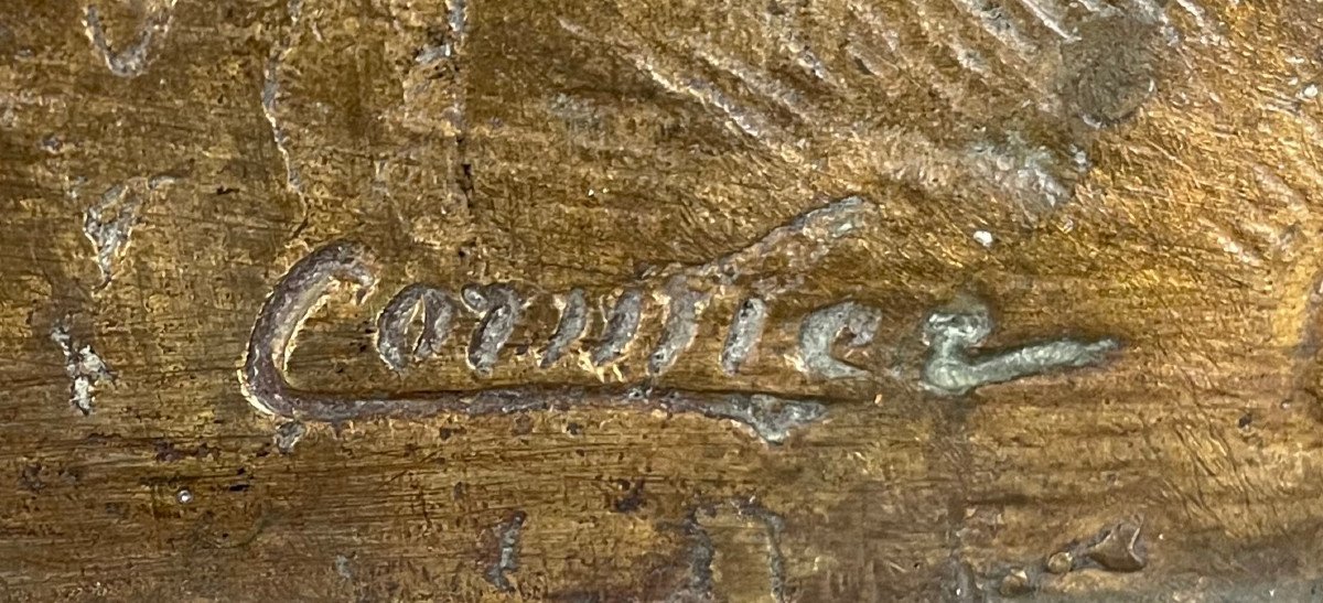 Cormier Josèphe 1869-1950 Bacchante En Bronze Fonte Susse -photo-1