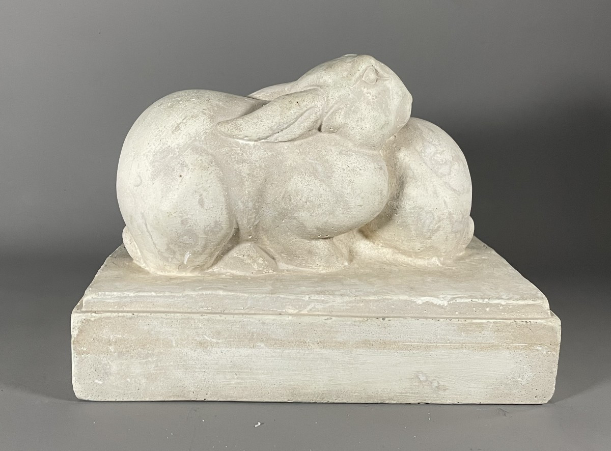 De Meester Raymon 1904-1995 Plaster Rabbits  -photo-2