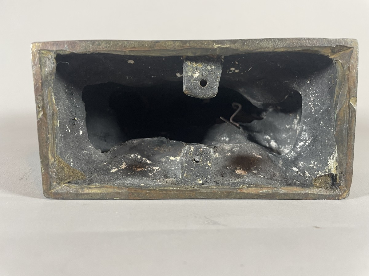 Poisson Pierre Marie 1876-1953 Bronze Amphitrite sur un Dauphin Valsuani Fondeur-photo-3