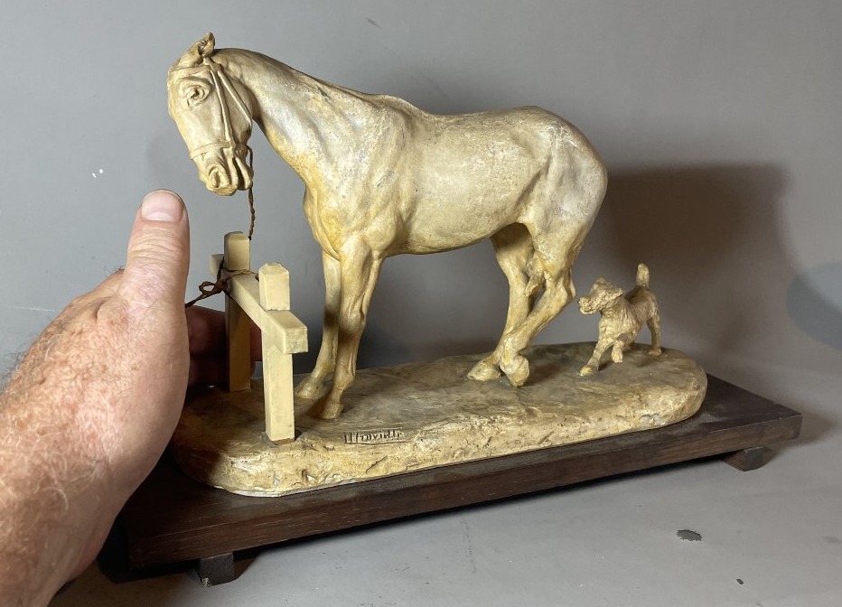 By Roger De Minevielle, 1897–1987; Original Plaster Cast -photo-3