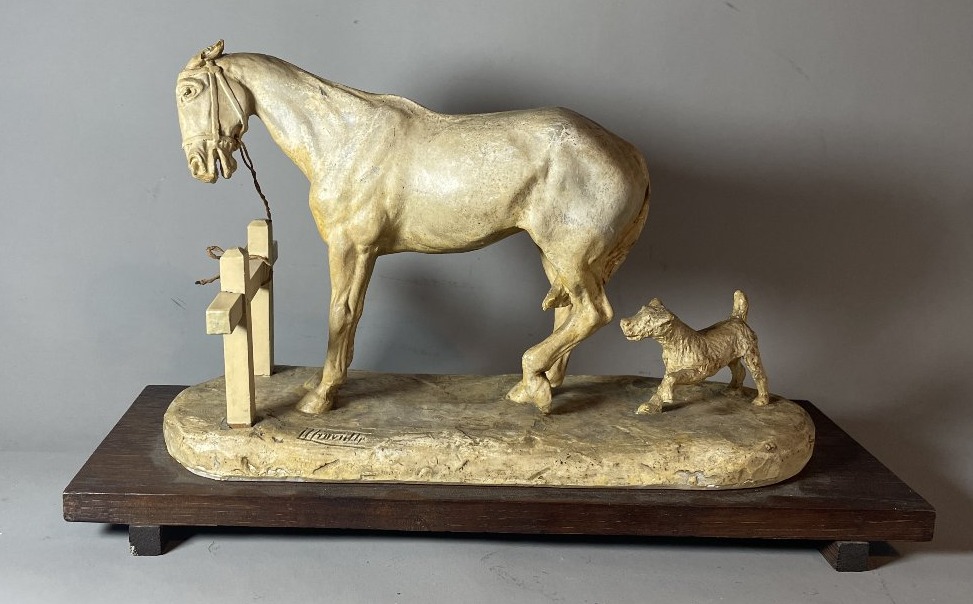 By Roger De Minevielle, 1897–1987; Original Plaster Cast 