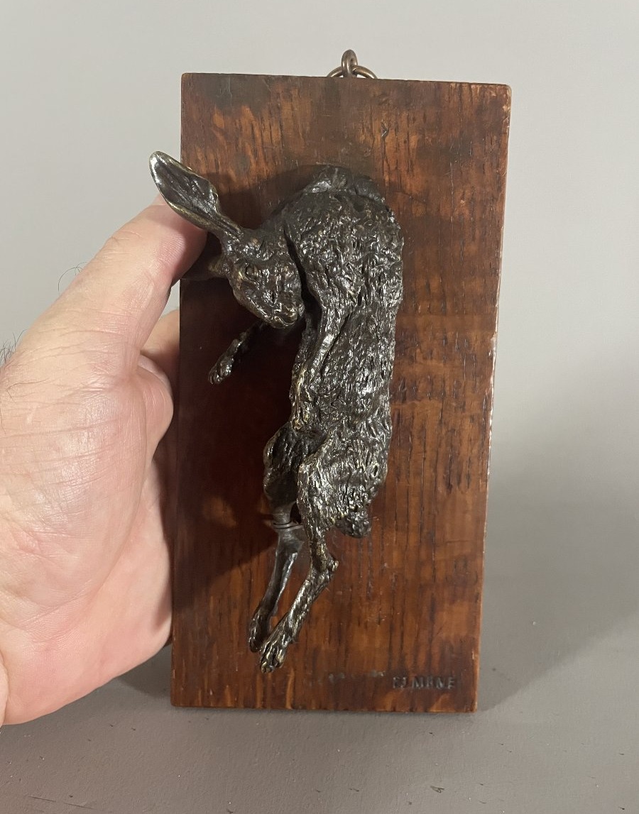 Pierre Jules Mêne 1810- 179 Bronze planche lapin -photo-1
