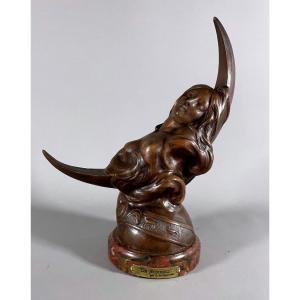 Le Sommeil Bronze Signé V.swczeblewski (1888-1965)