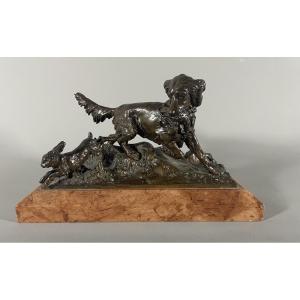Kauba Carl 1865-1922 Bronze Setter
