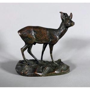 A;L Barye 1795-1875 Bronze Kevel (Première version)