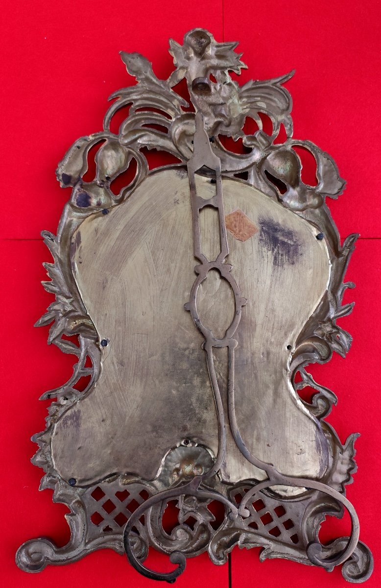 Bronze Photo Frame-louis XV Style-transition-angelots-photo-1